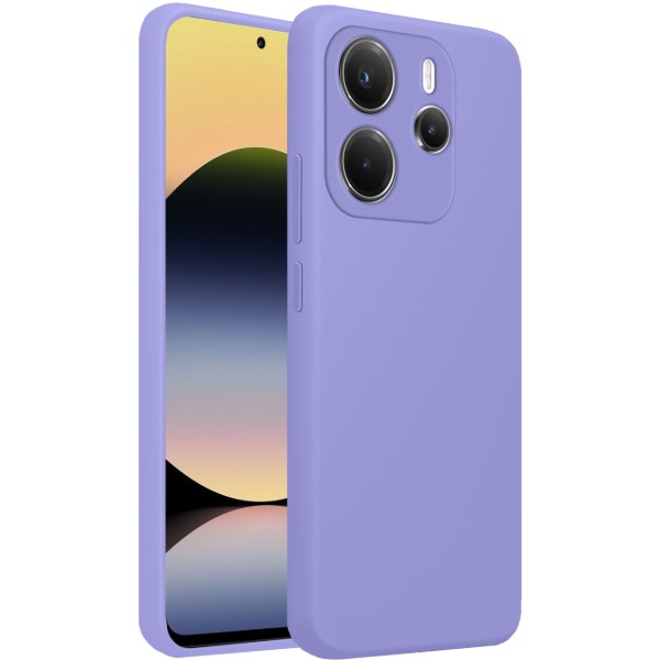 Фото - Чехол для смартфона MAKE Redmi Note 14 4G Silicone Mist Purple (MCL-XRN144GMP)