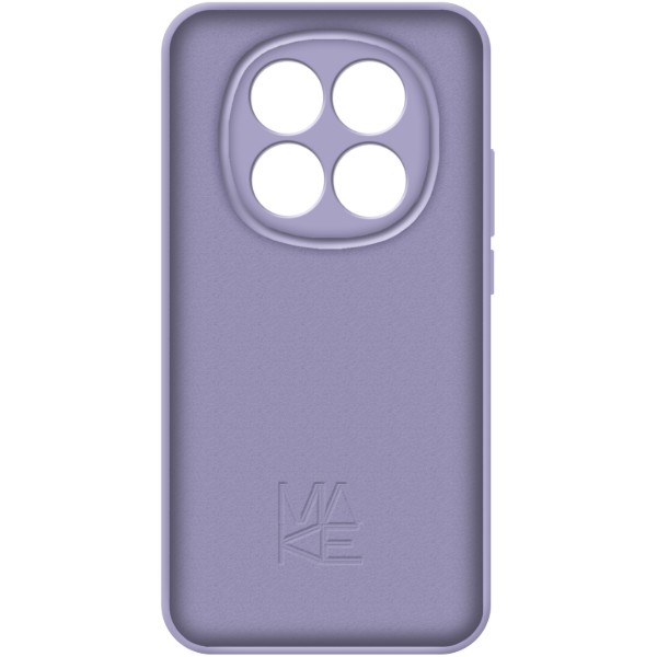 Фото - Чехол для смартфона MAKE Silicone for Xiaomi Redmi Note 15 Pro 5G, Mist Purple (MCL-XRN15P5GPL)