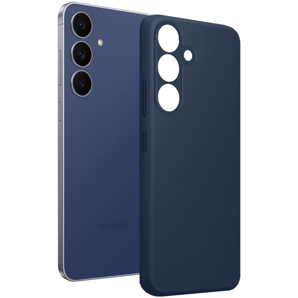 Фото - Чохол для смартфону MAKE Silicone for Samsung S25 FE Navy (MCL-SS25FENV)