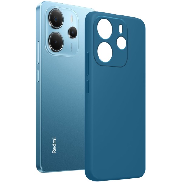 Фото - Чохол для смартфону MAKE Xiaomi Redmi Note 14 4G Silicone Ocean Blue (MCL-XRN144GOB)
