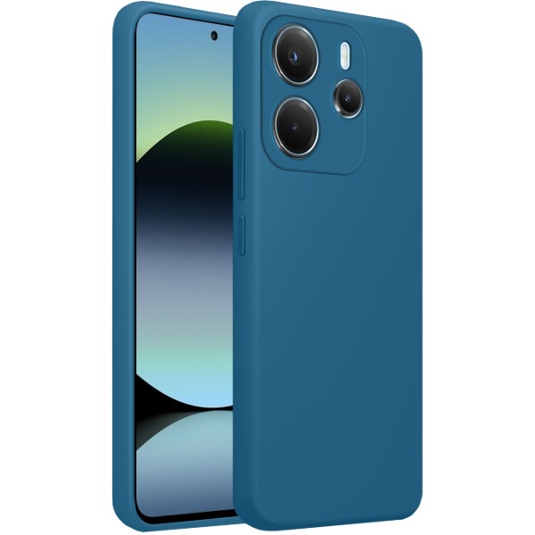 Фото - Чохол для смартфону MAKE Xiaomi Redmi Note 14 4G Silicone Ocean Blue (MCL-XRN144GOB)