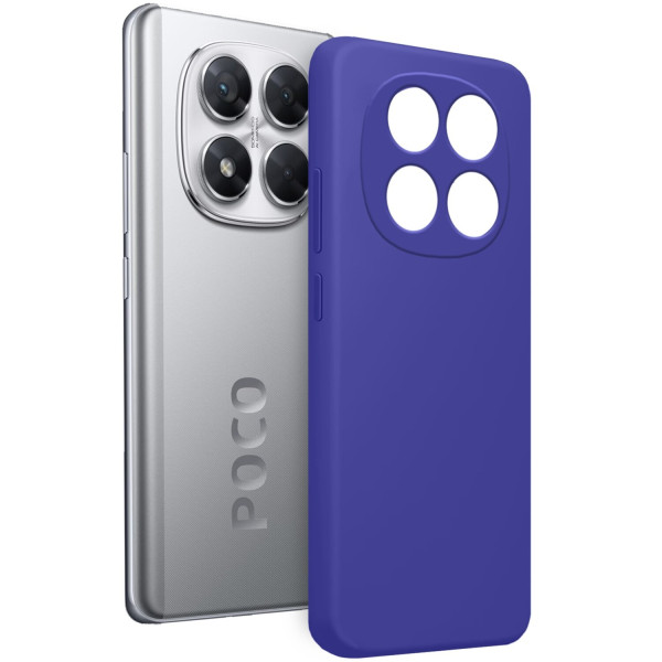 Фото - Чехол для смартфона MAKE Silicone Xiaomi Redmi Note 14 Pro 5G/Poco X7 Lavender Purple (MCL-XRN14P5G/PX7LP)