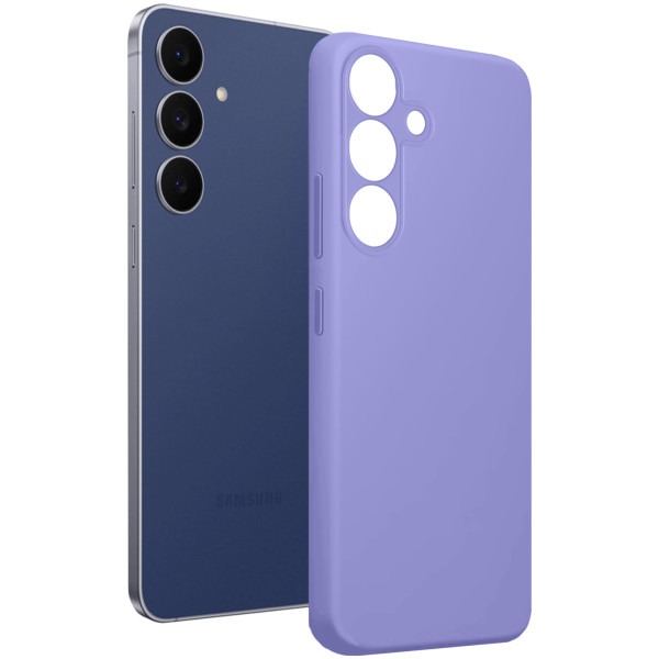 Фото - Чохол для смартфону MAKE Silicone for Samsung S25 FE, Purple (MCL-SS25FEPL)