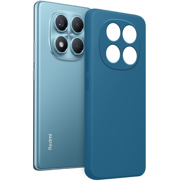 Фото - Чохол для смартфону MAKE Xiaomi Redmi Note 14 Pro 4G Silicone Ocean Blue (MCL-XRN14P4GOB)