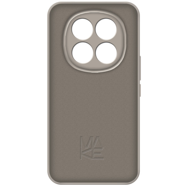 Фото - Чехол для смартфона MAKE Silicone for Xiaomi Redmi Note 15 Pro, Titanium 4G (MCL-XRN15PTN)