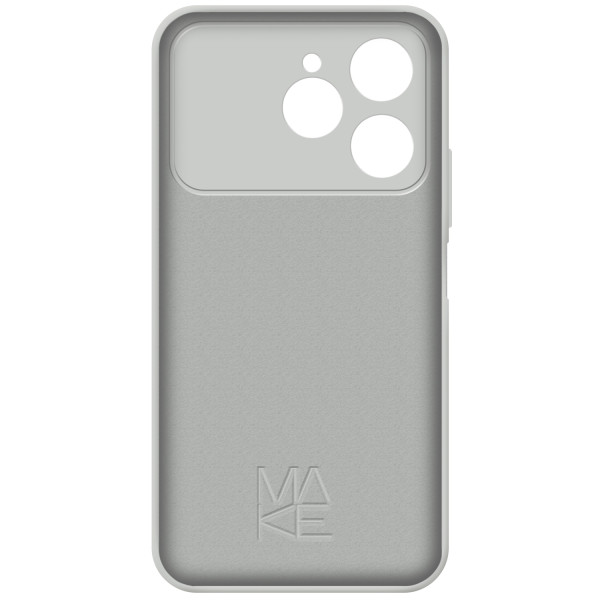 Фото - Чехол для смартфона MAKE Tecno Spark 40 Silicone Titanium Grey (MCL-TS40TG)