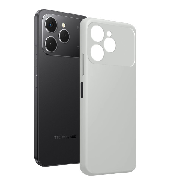 Фото - Чехол для смартфона MAKE Tecno Spark 40 Silicone Titanium Grey (MCL-TS40TG)