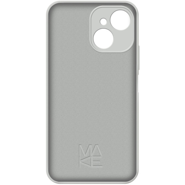 Фото - Чехол для смартфона MAKE Tecno Spark 40C Silicone Titanium Grey (MCL-TS40CTG)
