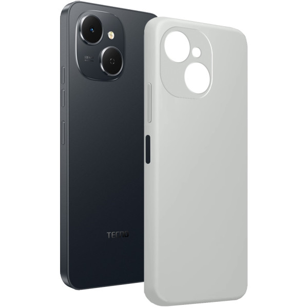 Фото - Чехол для смартфона MAKE Tecno Spark 40C Silicone Titanium Grey (MCL-TS40CTG)