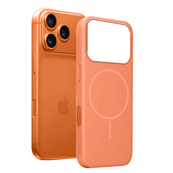 Фото - Чохол для смартфону MAKE for Apple iPhone 17 Pro Silicone Solo Cosmic Orange (MCSO-AI17PCO)