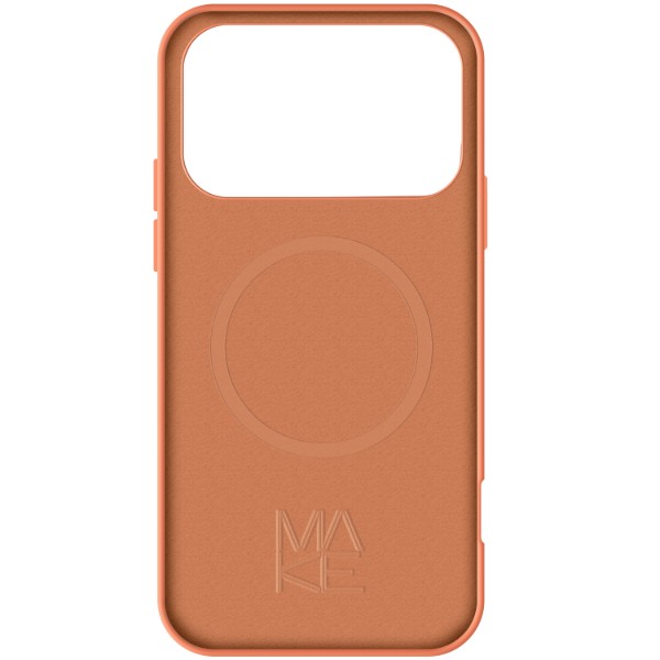 Фото - Чохол для смартфону MAKE for Apple iPhone 17 Pro Max Silicone Solo Cosmic Orange (MCSO-AI17PMCO)