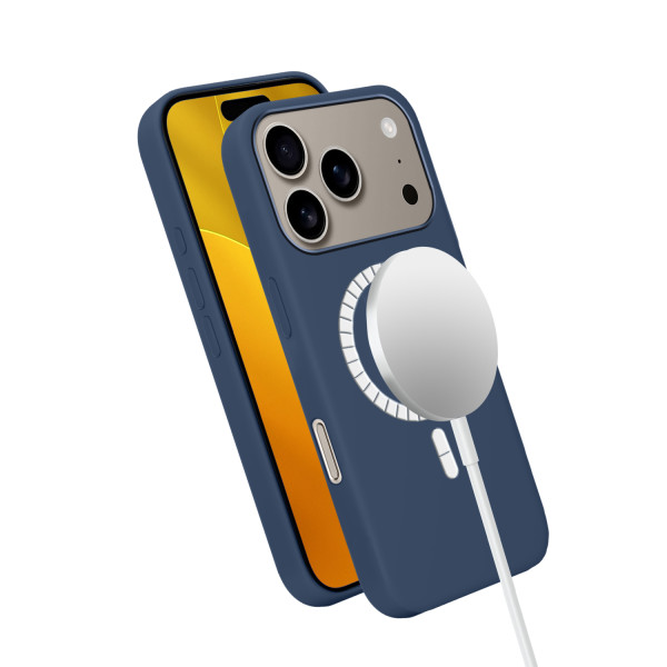 Фото - Чехол для смартфона MAKE Silicone Solo for Apple iPhone 17 Pro, Denim (MCSO-AI17PDN)