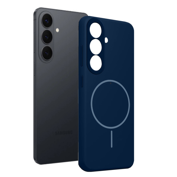 Фото - Чехол для смартфона MAKE Silicone Solo for Samsung S26 Plus, Navy (MCSO-SS26PNV)