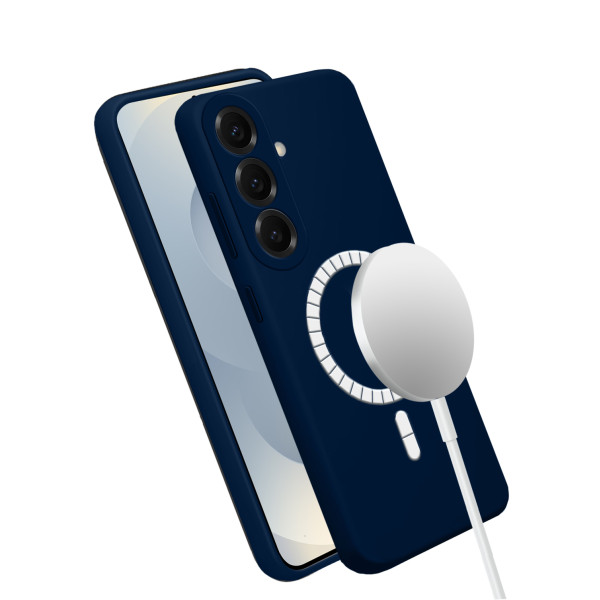Фото - Чехол для смартфона MAKE Silicone Solo for Samsung S26 Plus, Navy (MCSO-SS26PNV)