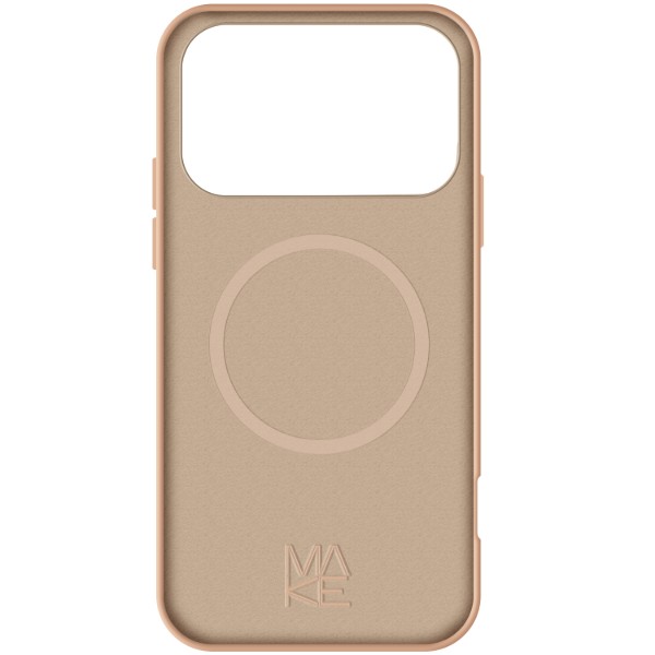 Фото - Чехол для смартфона MAKE Silicone Solo for Apple iPhone 17 Pro, Titanium (MCSO-AI17PTM)