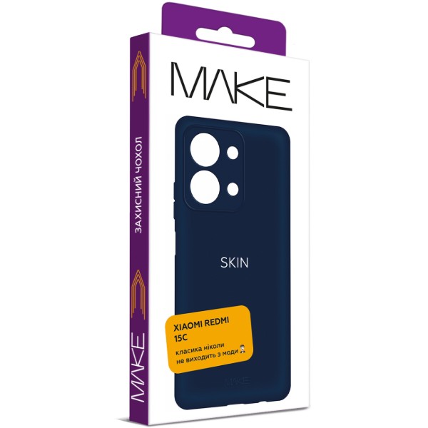 Фото - Чехол для смартфона MAKE Skin for Xiaomi Redmi 15C/Poco C85, Blue (MCS-X15CBL)