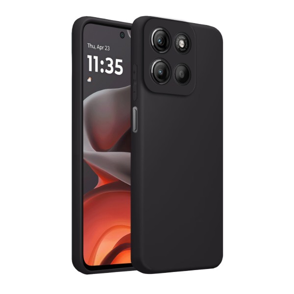 Фото - Чехол для смартфона MAKE Motorola G15/G15 Power Skin Black (MCS-MG15/G15PBK)