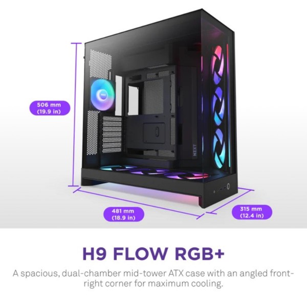 Фото - Корпус NZXT Black (CM-H92FB-P1)