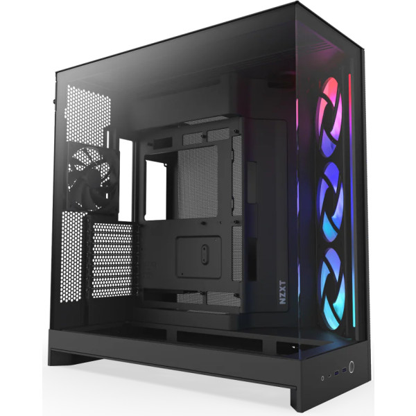 Фото - Корпус NZXT H9 Flow RGB Dual-Chamber Mid-tower Case - All Black (CM-H92FB-R1) Фото - Корпус NZXT H9 Flow RGB Dual-Chamber Mid-tower Case - All Black (CM-H92FB-R1)
