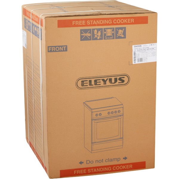 Фото - Плита газовая ELEYUS CAST 6001 CF BG