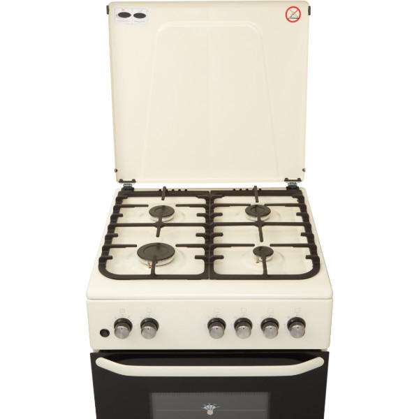 Фото - Плита газовая ELEYUS CAST 6001 CF BG