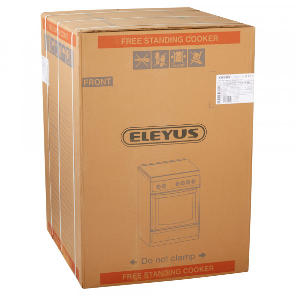 Фото - Плита газова ELEYUS Cast 6001 CF WH