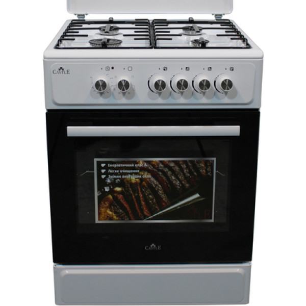 Фото - Плита газовая Castle CPG-60W