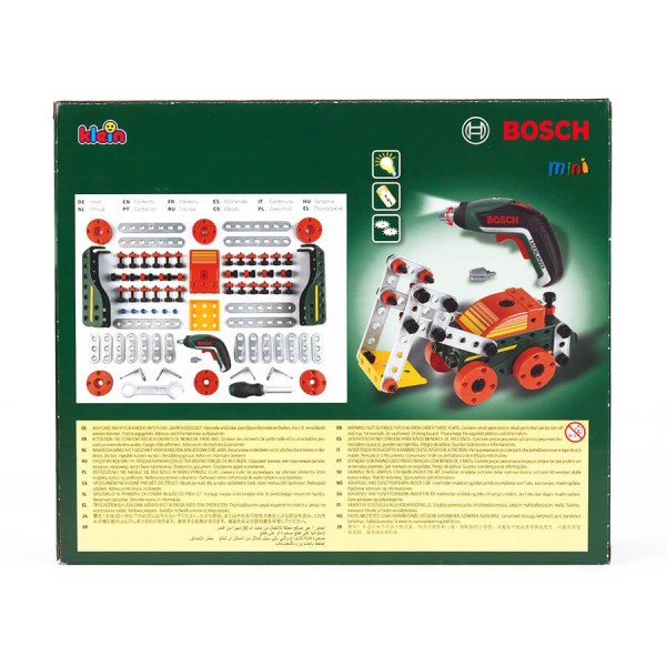 Фото - Пластиковый конструктор Klein Bosch Mini Ixolino II на 110 предметов с шуруповертом (8497)
