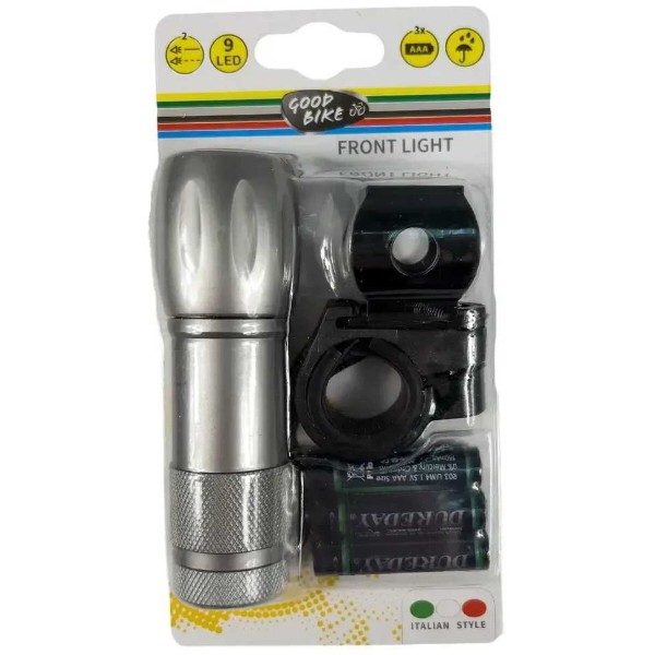Фото - Фонарь велосипедный Good Bike 9 LED TORCH 9 (94308-IS)