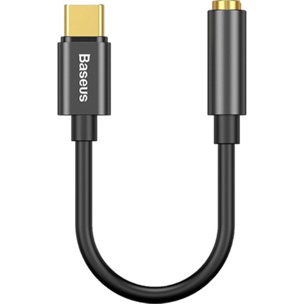 Фото - Переходник аудио Baseus Type-C Male to 3.5 mm Female Adapter L54 Black (CATL54-01) Фото - Переходник аудио Baseus Type-C Male to 3.5 mm Female Adapter L54 Black (CATL54-01)