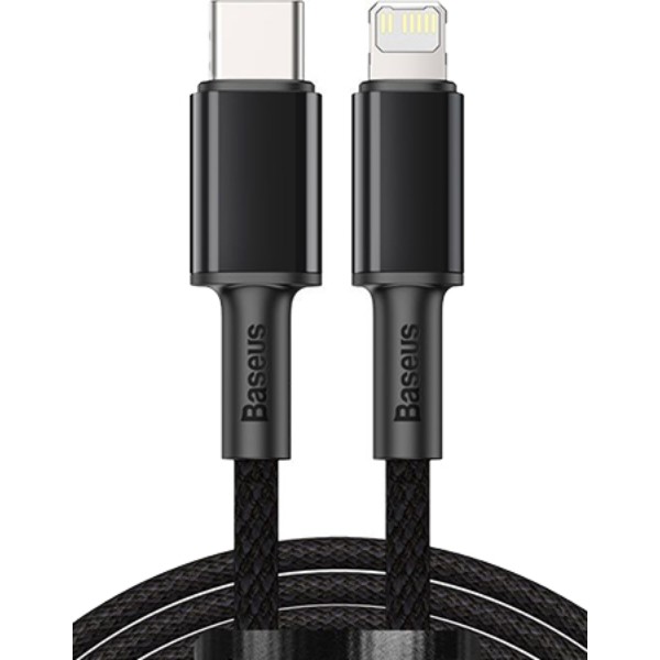 Фото - Кабель Baseus Type-C to Lightning 20W 2m Black (CATLGD-A01)