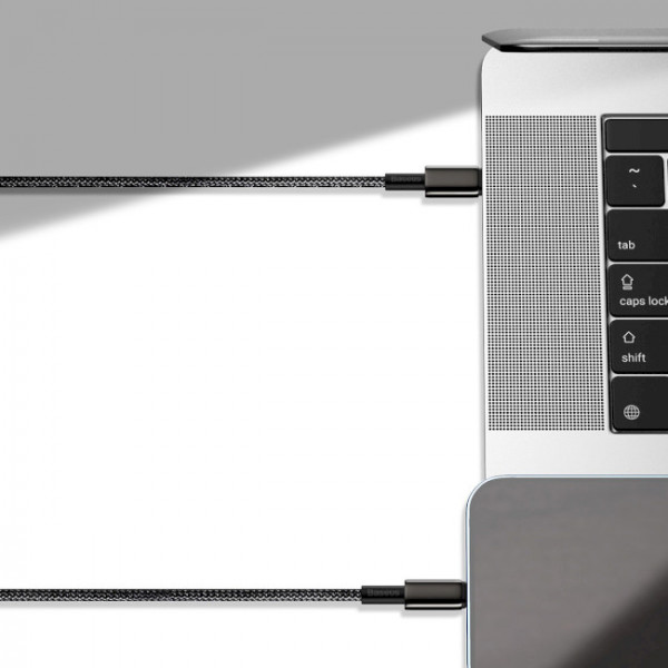 Фото - Кабель Baseus Type-C to Lightning PD 20W 2m Black (CATLWJ-A01)