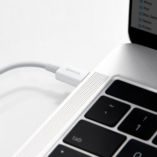 Фото - Кабель Baseus Superior Series Fast Charging Type-C to Lightning PD 20W 1m White (CATLYS-A02)