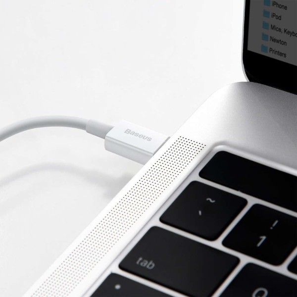Фото - Кабель Baseus Superior Series Fast Charging Type-C to Lightning PD 20W 1.5m White (CATLYS-B02)
