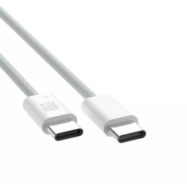 Фото - Кабель синхронізації даних XO iP15 type-c to type-c charging cable 60W white (CB-Q73CC)