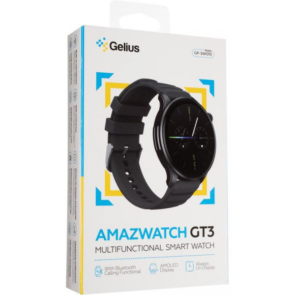 Фото - Смарт-годинник Gelius Amazwatch GT3 GP-SW010 Incredible series Gun
