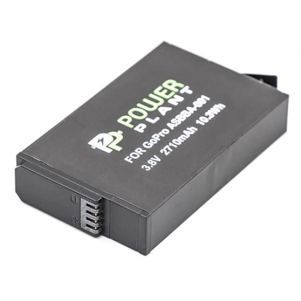 Фото - Акумулятор для екшн-камери PowerPlant GoPro ASBBA-001 2710mAh (CB970155)