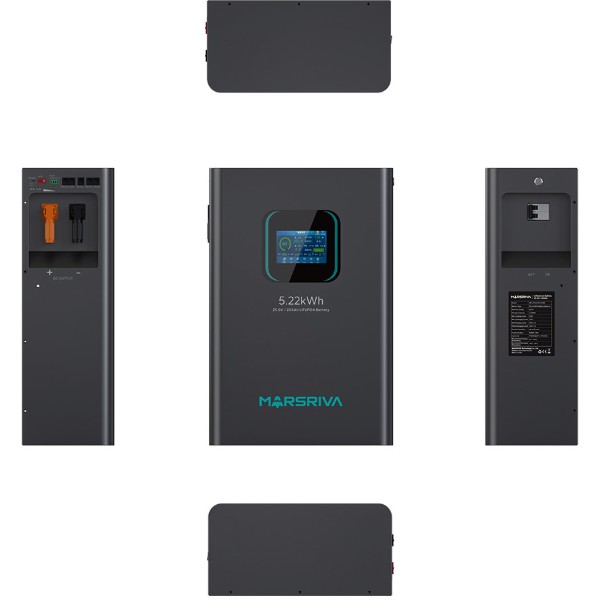 Фото - Батарея для солнечного инвертора Marsriva MDEnergy Storage LiFePO4 battery 25.6V/200Ah (MR-LFP24-200-WMD)