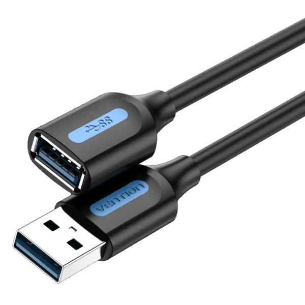 Фото - Кабель USB type A - USB type A Vention USB - USB (M/F) 0.5 м Black (CBHBD) Фото - Кабель USB type A - USB type A Vention USB - USB (M/F) 0.5 м Black (CBHBD)