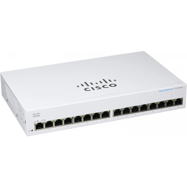Фото - Коммутатор локальної мережі (Switch) Cisco CBS110-16T-EU