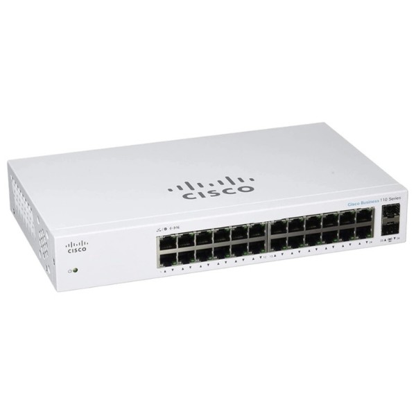 Фото - Коммутатор локальної мережі (Switch) Cisco CBS110-24T-EU