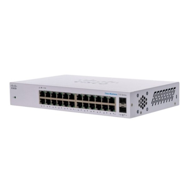 Фото - Коммутатор локальної мережі (Switch) Cisco CBS110-24T-EU