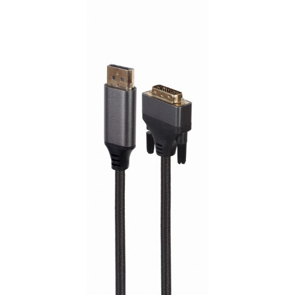Фото - Кабель Cablexpert DisplayPort - DVI 24+1pin (CC-DPM-DVIM-4K-6)