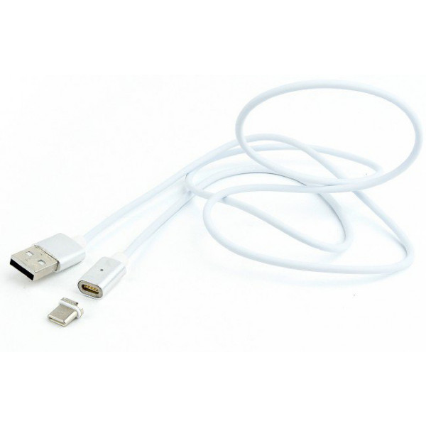Фото - Кабель Cablexpert USB 2.0 BM - MicroUSB 1m White (CC-USB2-AMmUMM-1M)