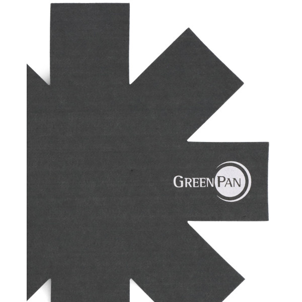 Фото - Набір захисних вкладишів для зберігання посуду Green Pan 3 шт. чорний (CC002582-001)