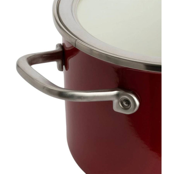 Фото - Набор посуды KitchenAid Steel Core 8 пр. 1,3/3,7/6 л (CC004920-001)