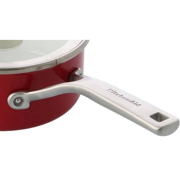 Фото - Набор посуды KitchenAid Steel Core 8 пр. 1,3/3,7/6 л (CC004920-001)