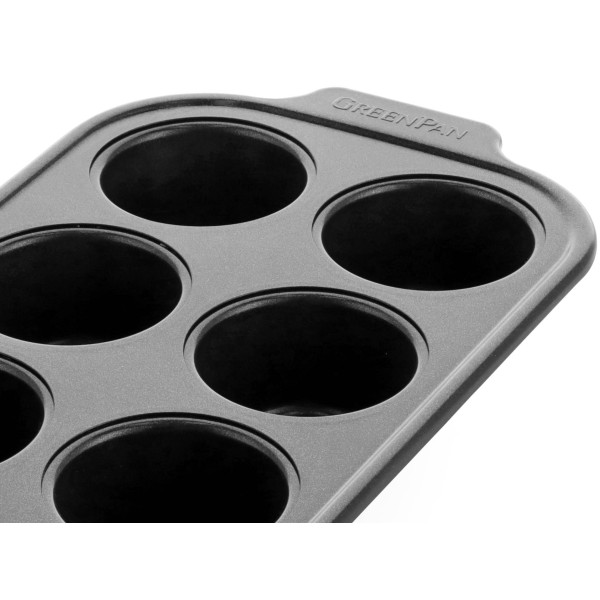 Фото - Форма для приготування Green Pan для кексів 32х20х4,3 см 6 шт. (CC007765-001)