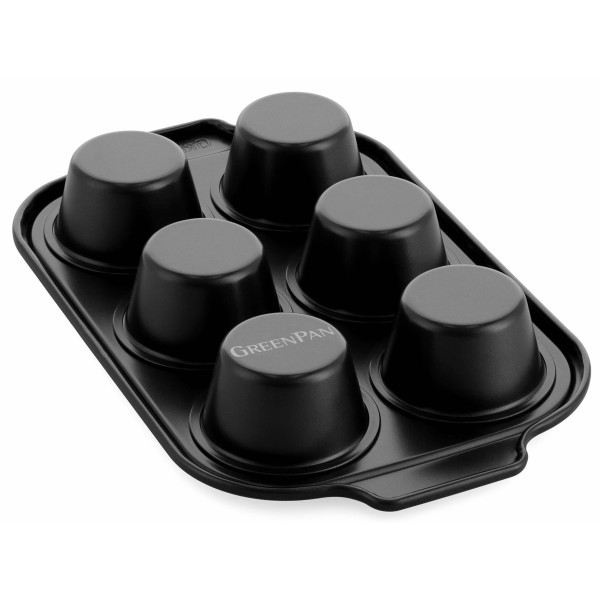 Фото - Форма для приготування Green Pan для кексів 32х20х4,3 см 6 шт. (CC007765-001)
