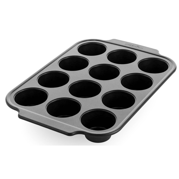 Фото - Форма для приготування Green Pan для кексів 40х28х4,3 см на 12 шт. (CC007766-001)